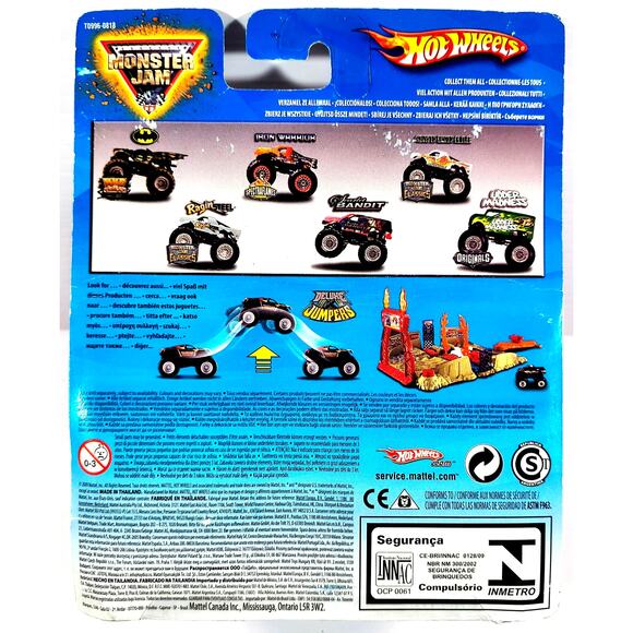 Hot Wheels Monster Jam Flag Series RAGIN' STEEL #34/75, New, See Pics/Descr. - Picture 3 of 3